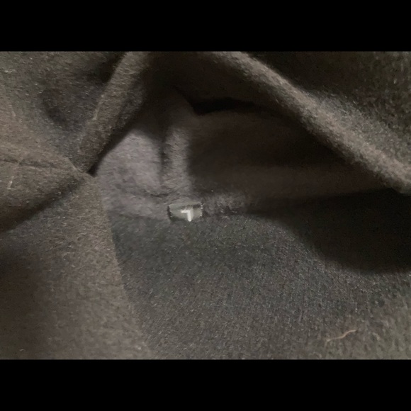 Black Wool Coat - Picture 3 of 10